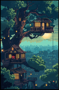 Abstract Modern Art Design Poster