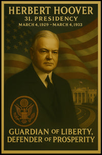 Herbert Hoover Guardian of Liberty Historical or Presidential Poster