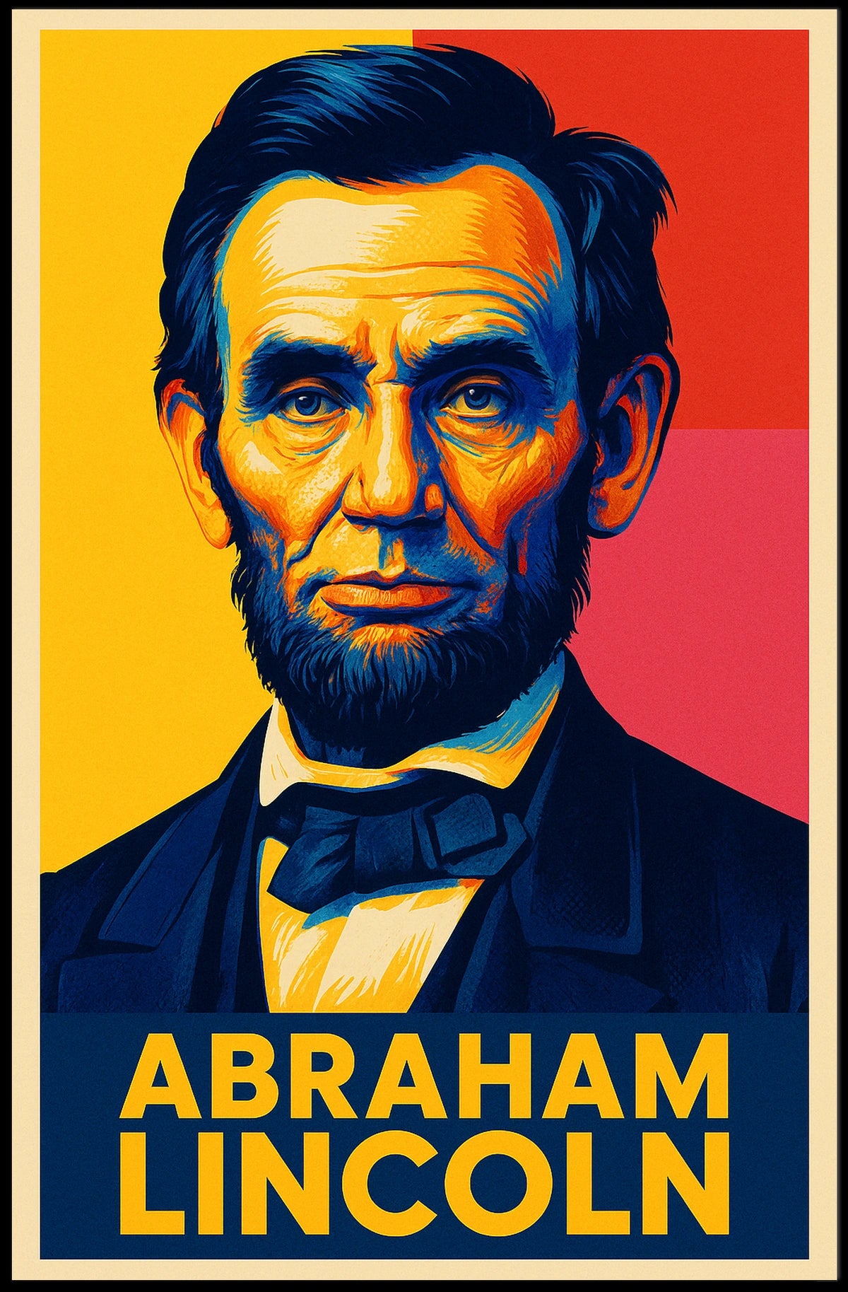 Abraham Lincoln 16th President Poster