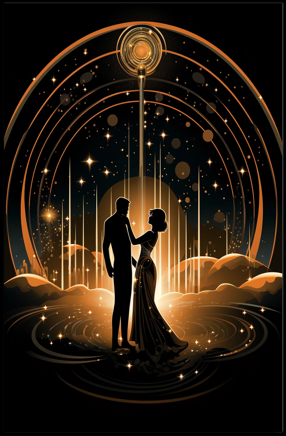 Celestial Dance Poster
