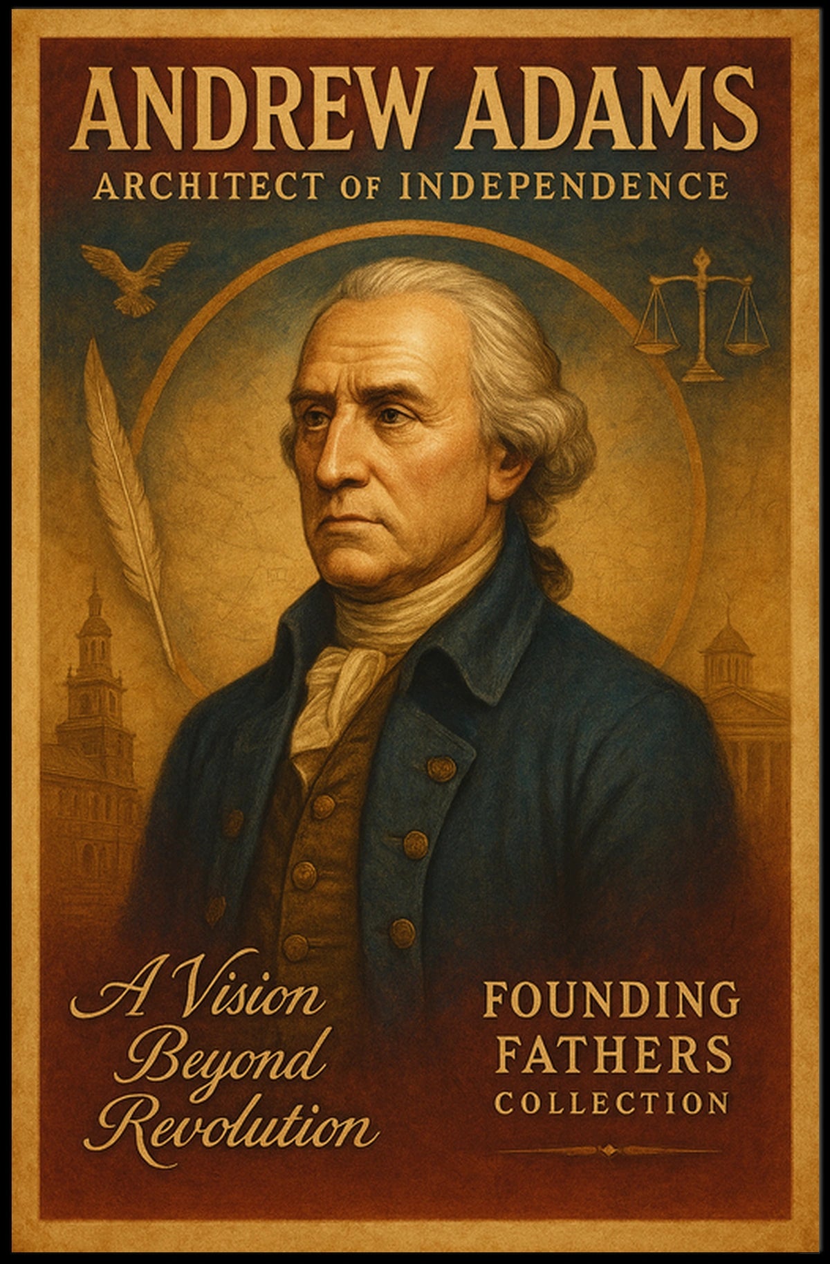 Andrew Adams Architect of Independence Poster