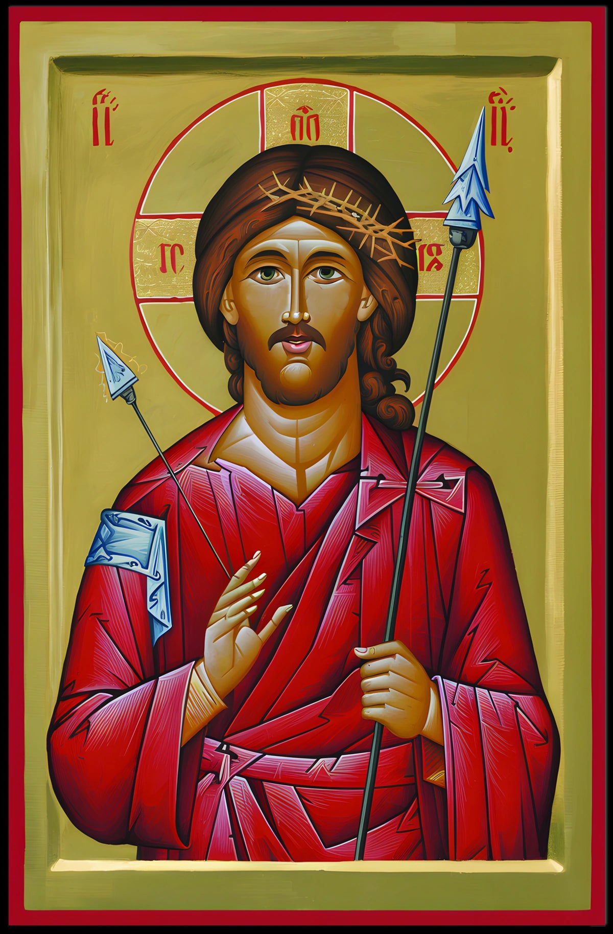 Icon of Christ Poster