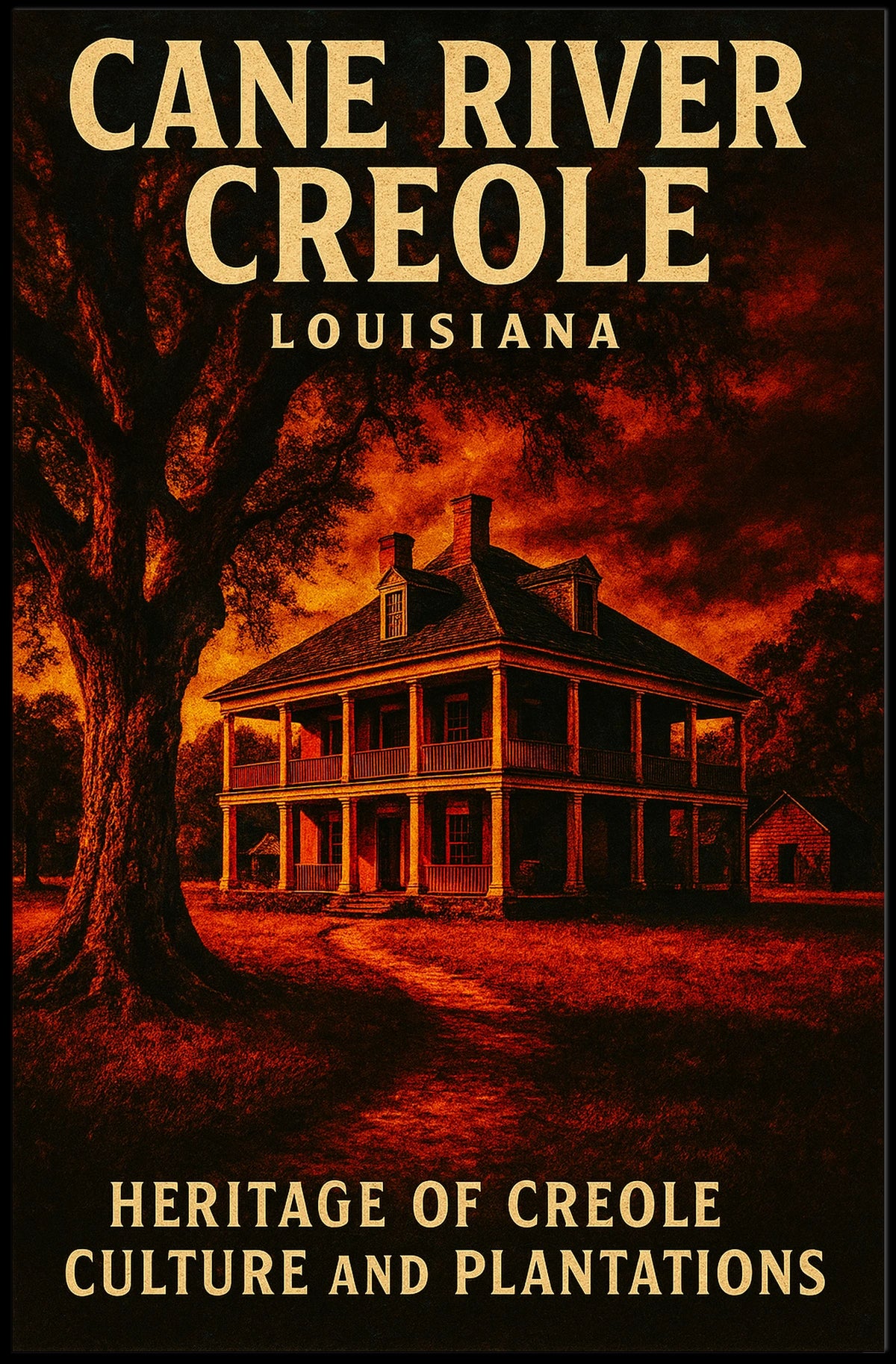 Cane River Creole Heritage Poster
