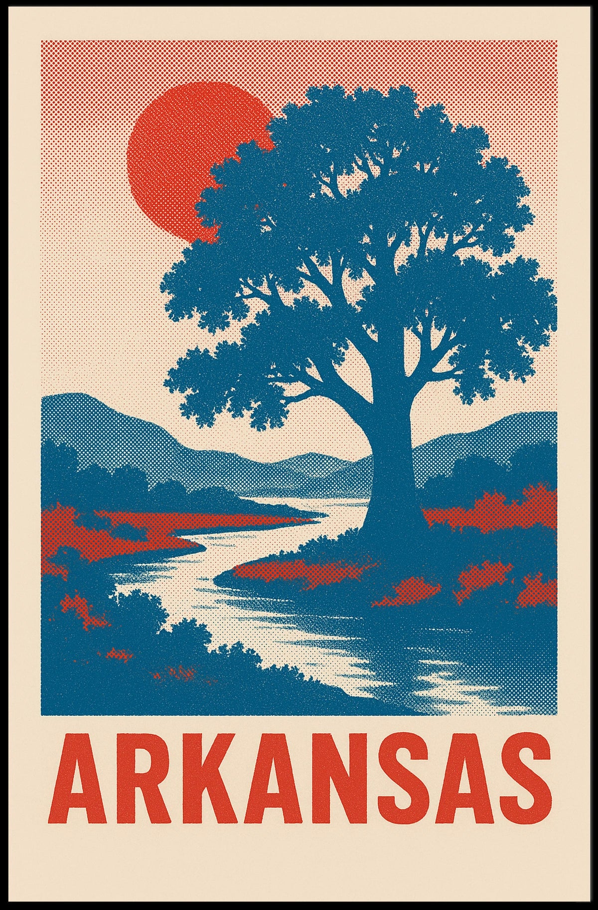 Arkansas Scenic Poster