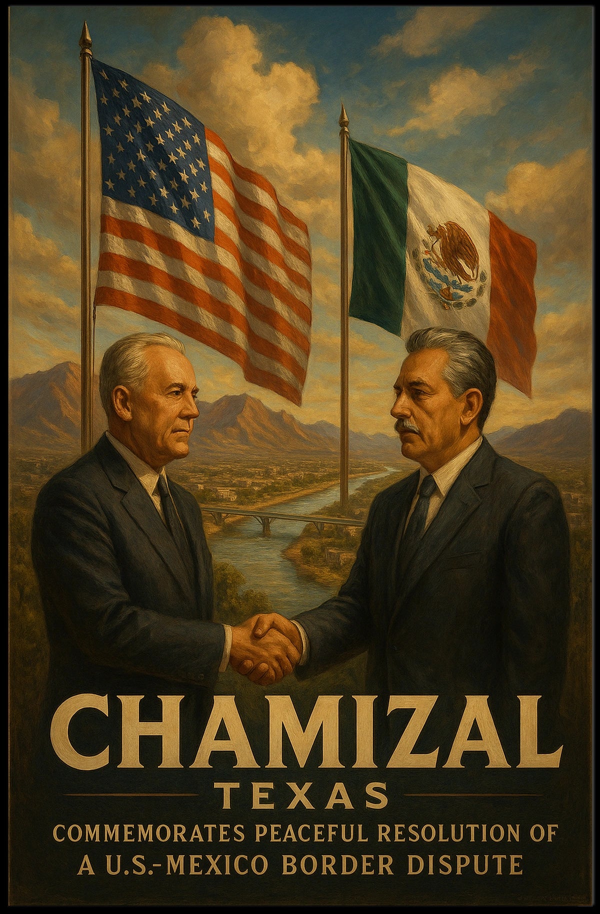 Chamizal Commemoration Poster