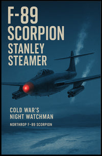 F-89 Scorpion Cold War Jet Art Print Military Poster