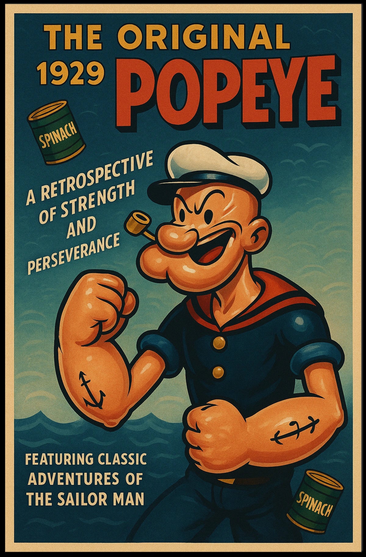 Popeye 1929 Art Poster POP-191