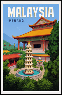 Malaysia - Penang Poster PosterGoat