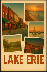 Lake Erie Adventures Poster