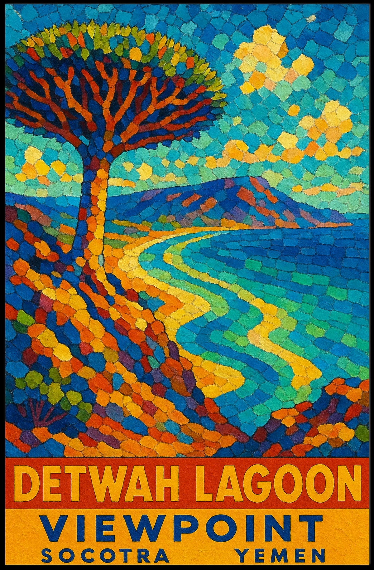 Detwah Lagoon Viewpoint Poster