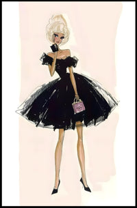 Elegant Fashion Illustration Poster