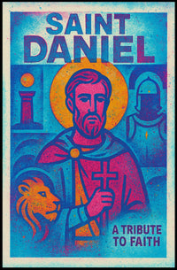 Saint Daniel A Tribute to Faith Poster