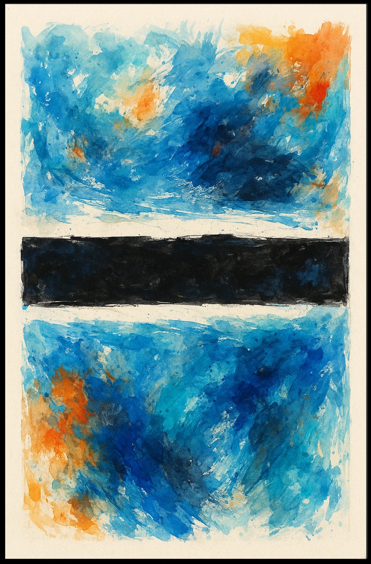 Abstract Oceanic Expression Abstract Poster