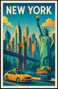 Discover New York Poster