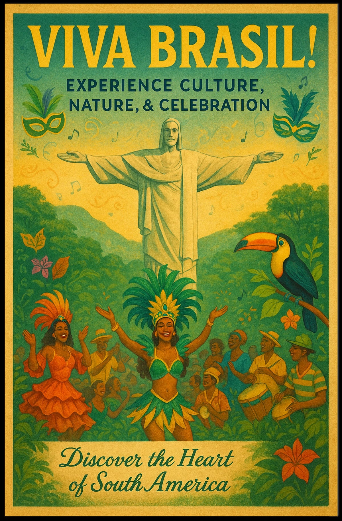 Viva Brasil Poster