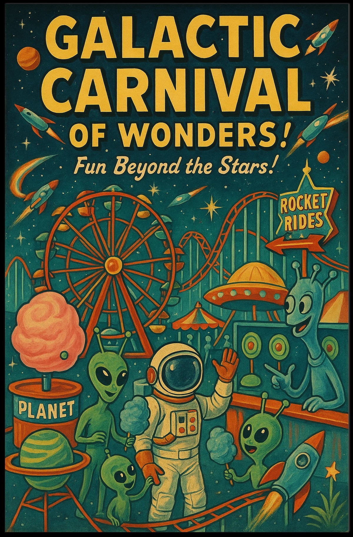 Galactic Carnival of Wonders Poster
