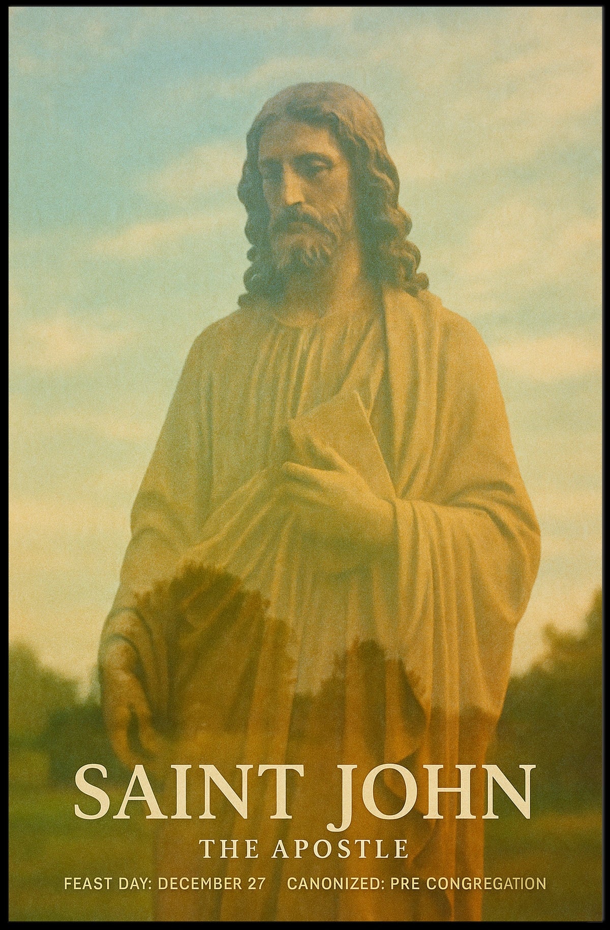 Saint John The Apostle Poster