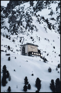 Weisshorn Alpine Serenity: Snowy Mountain Landscape Poster