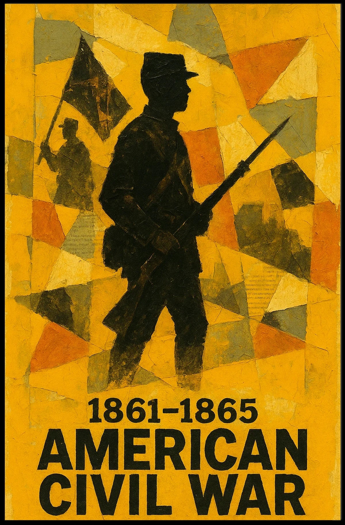 American Civil War Commemoration Poster