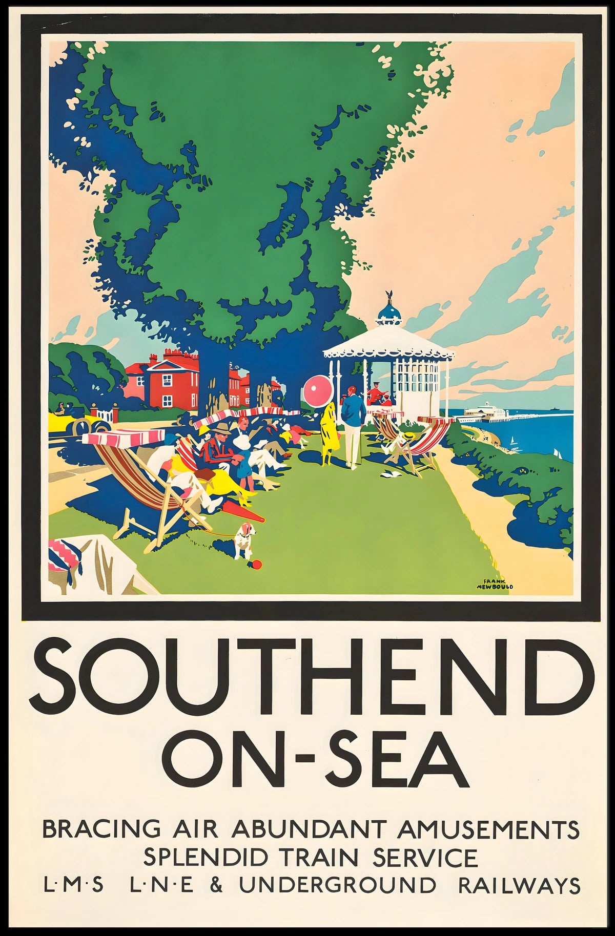 Discover Southend-On-Sea Poster