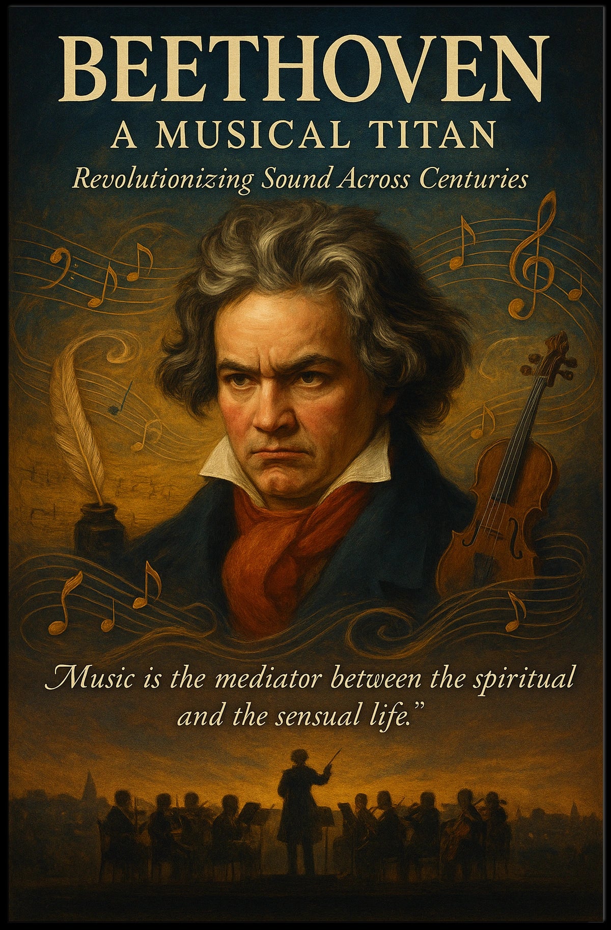 Beethoven A Musical Titan Poster
