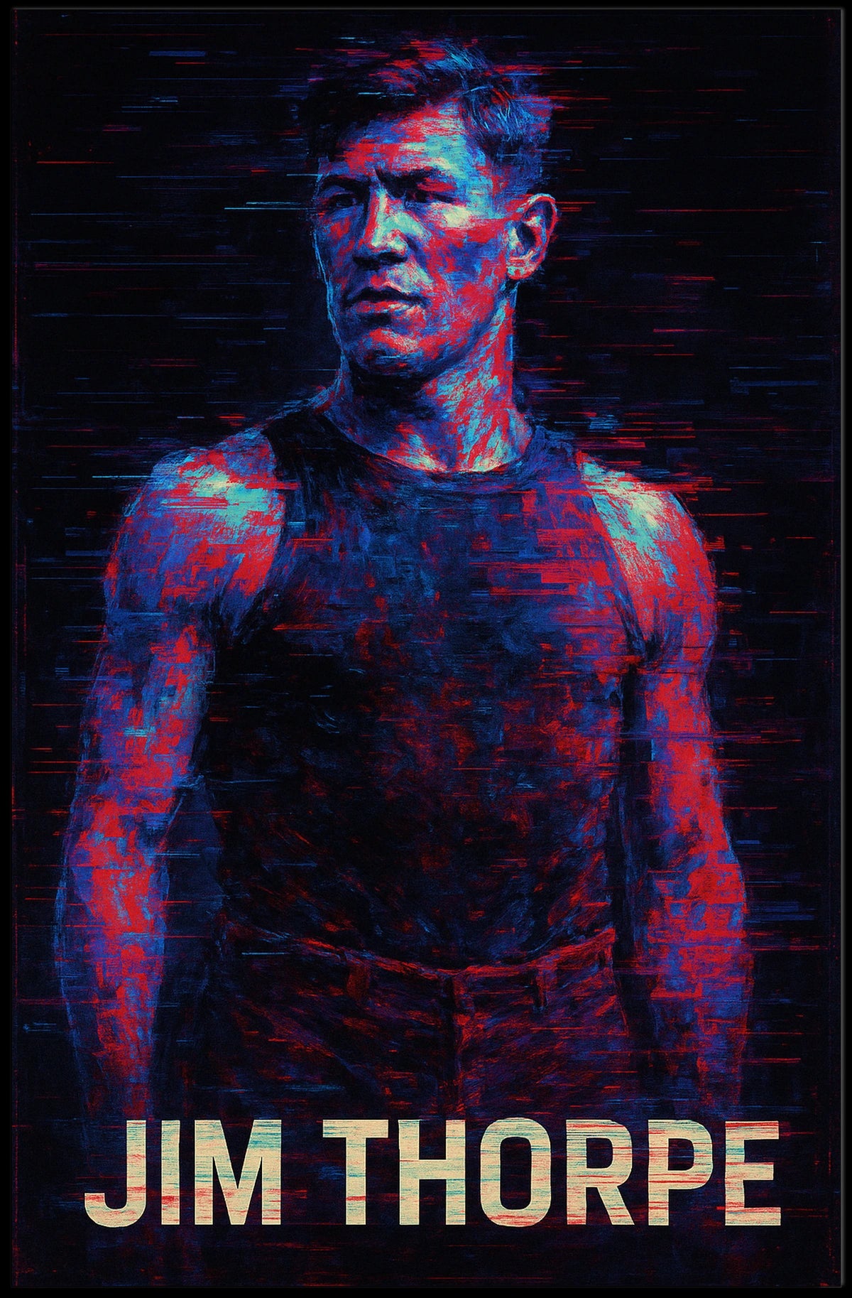 Jim Thorpe A Legendary Athlete Poster