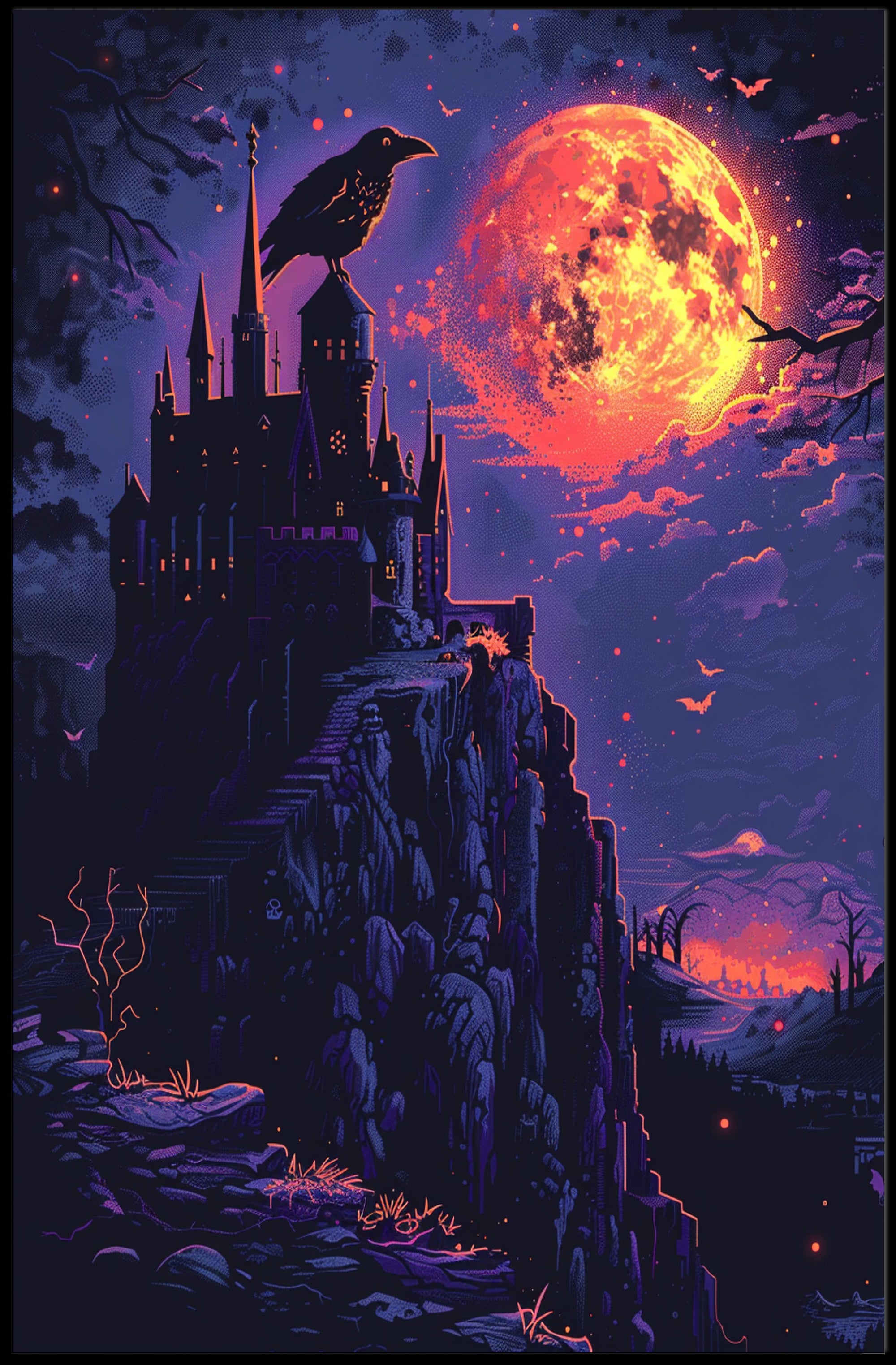 Medieval Knight Crusader Photorealistic Art Poster PosterGoat