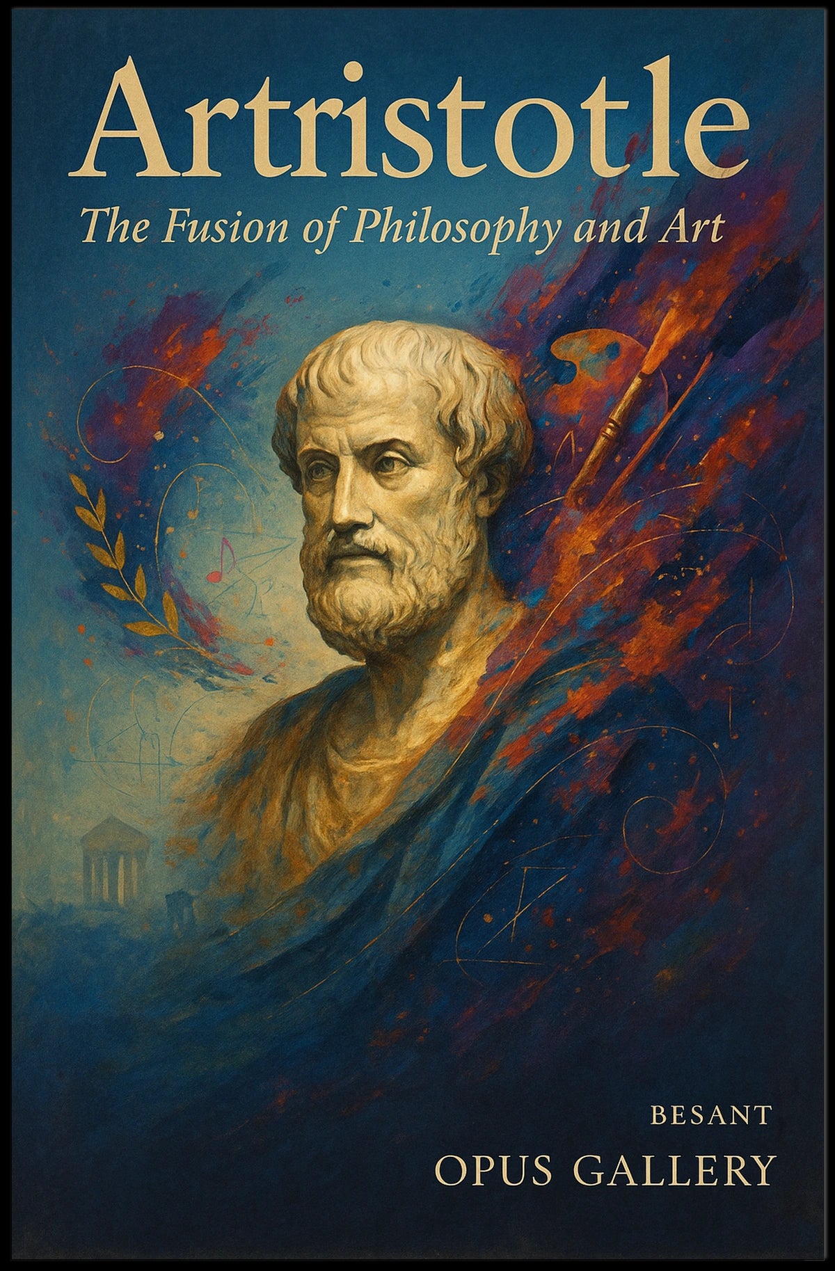 Aristotle The Fusion Of Philosophy And Poster