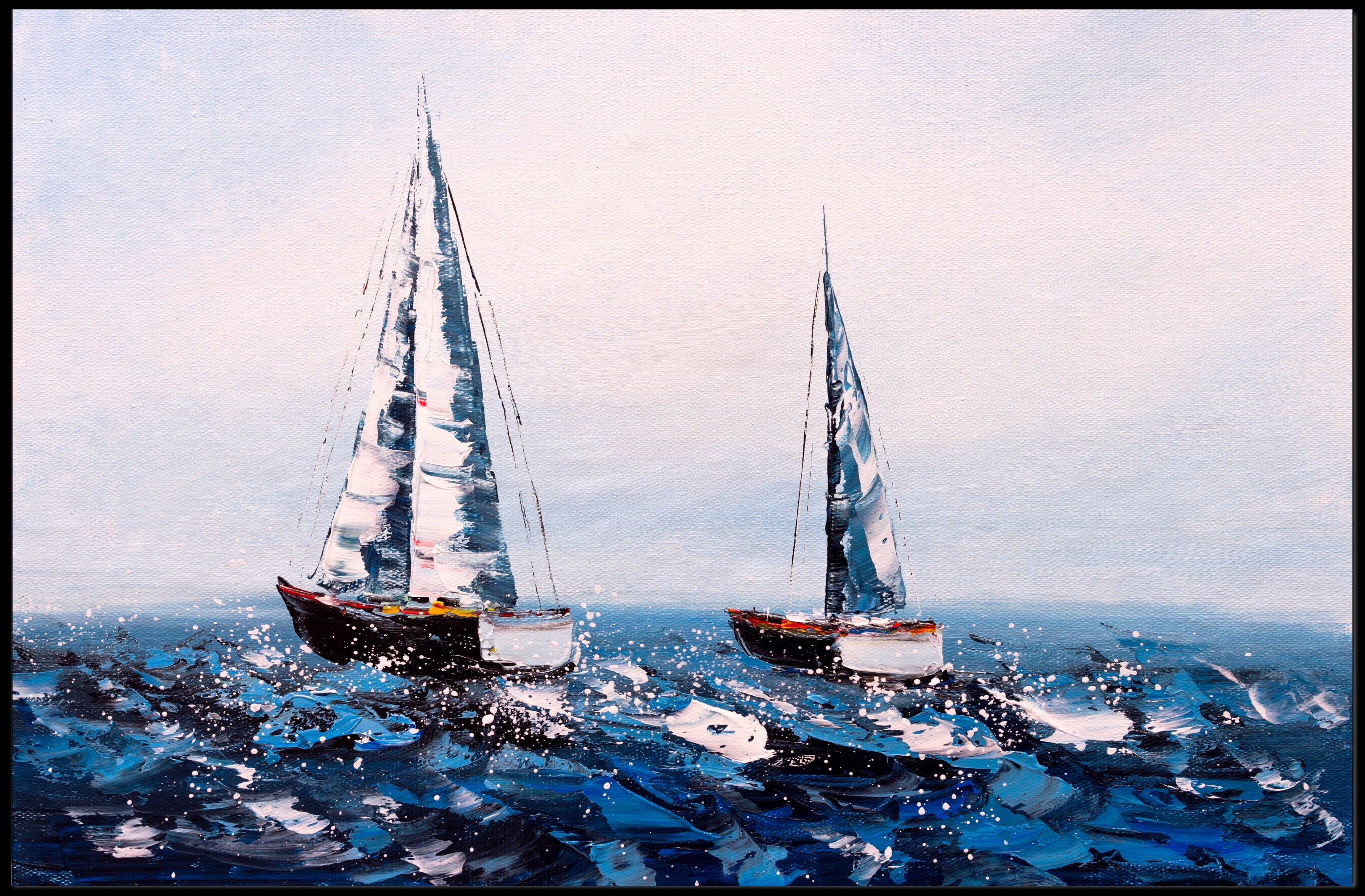 Sailing Serenity Poster