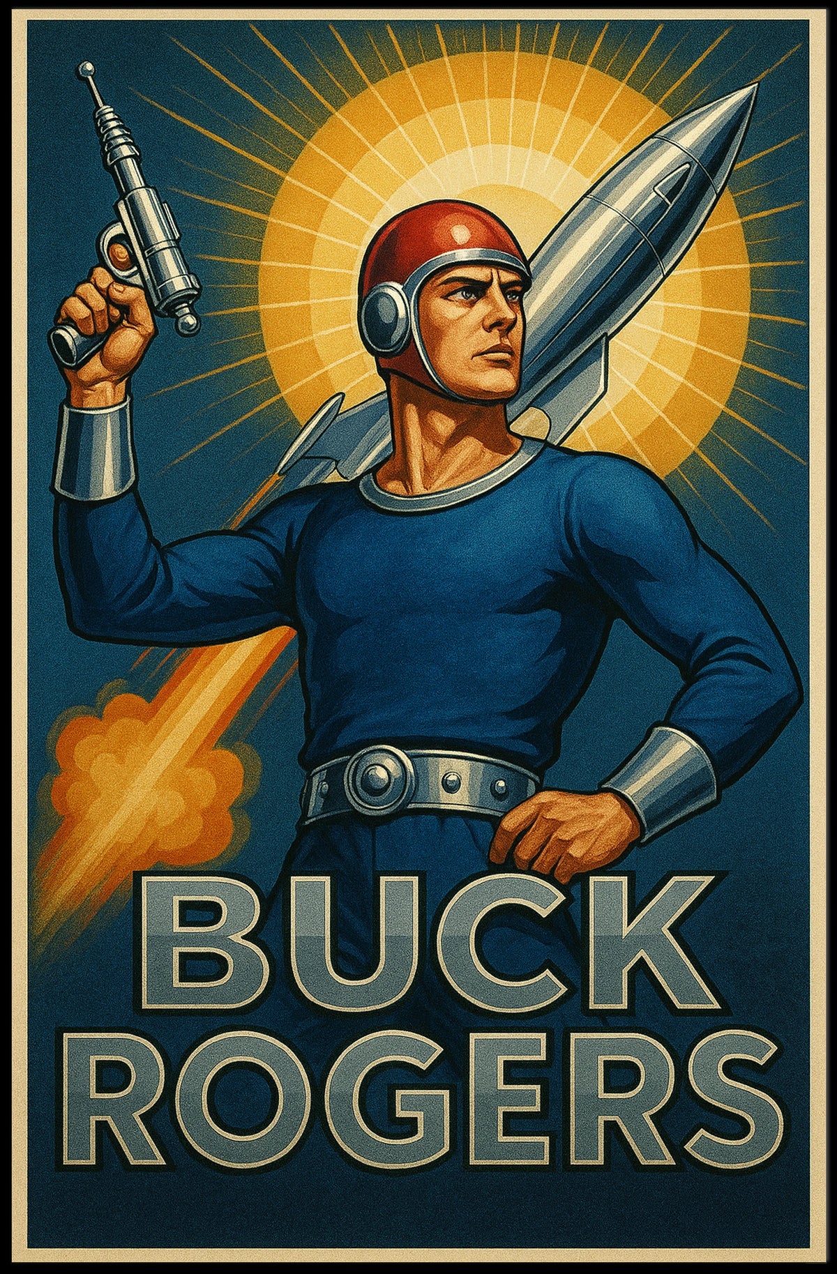 Buck Rogers Adventure Poster