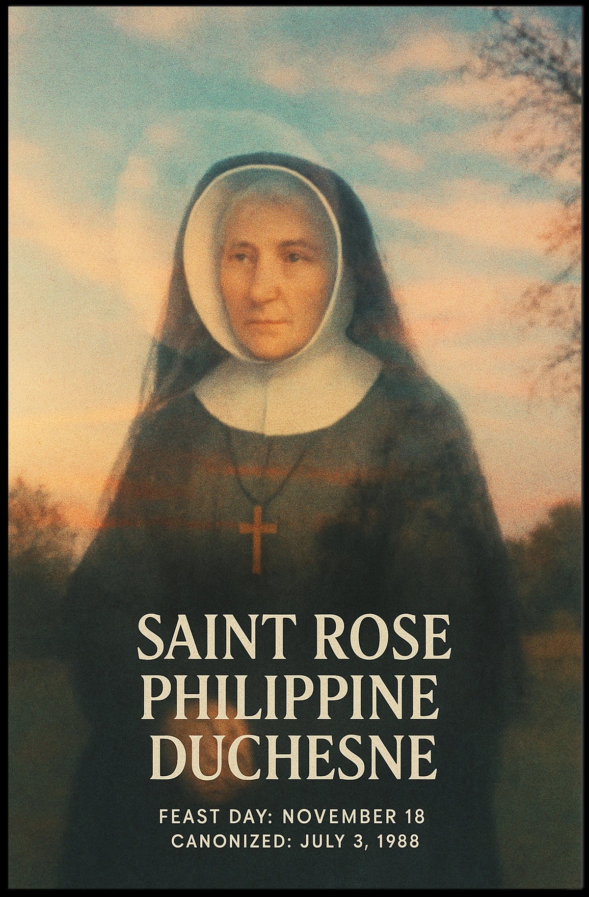Saint Rose Philippine Duchesne Poster