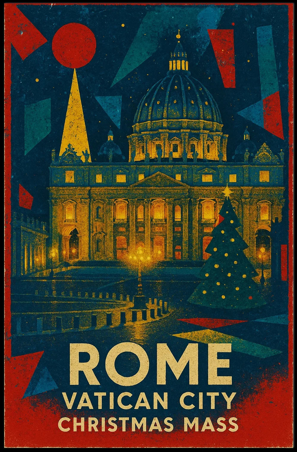 Christmas Mass in Vatican City Event Poster