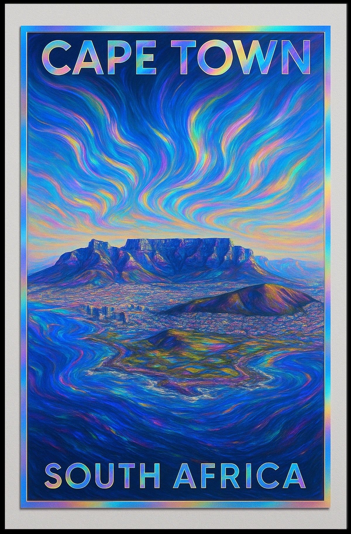 Cape Town South Africa Poster