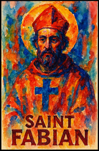 Saint Fabian Poster