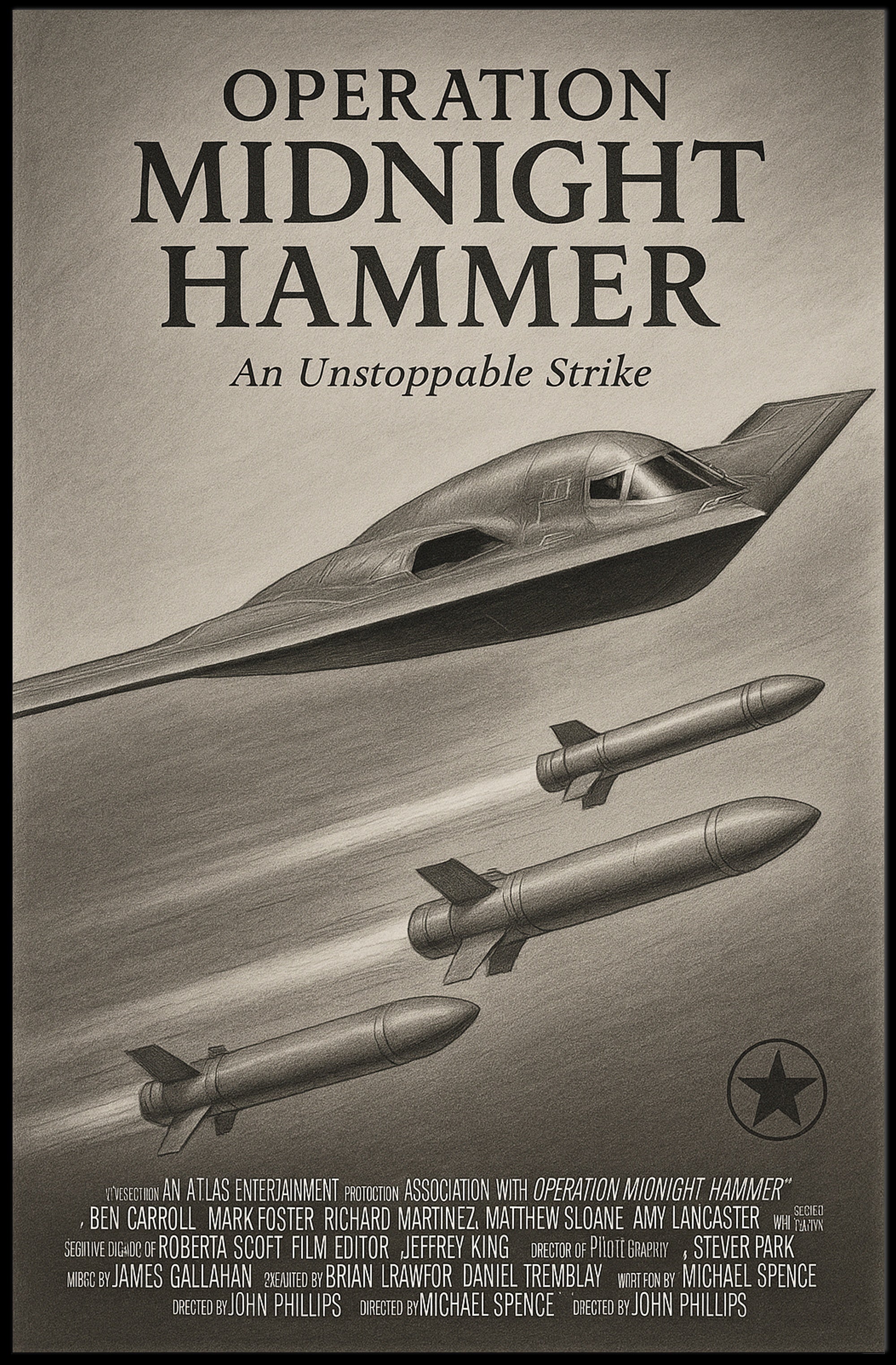 Operation Midnight Hammer Poster PosterGoat