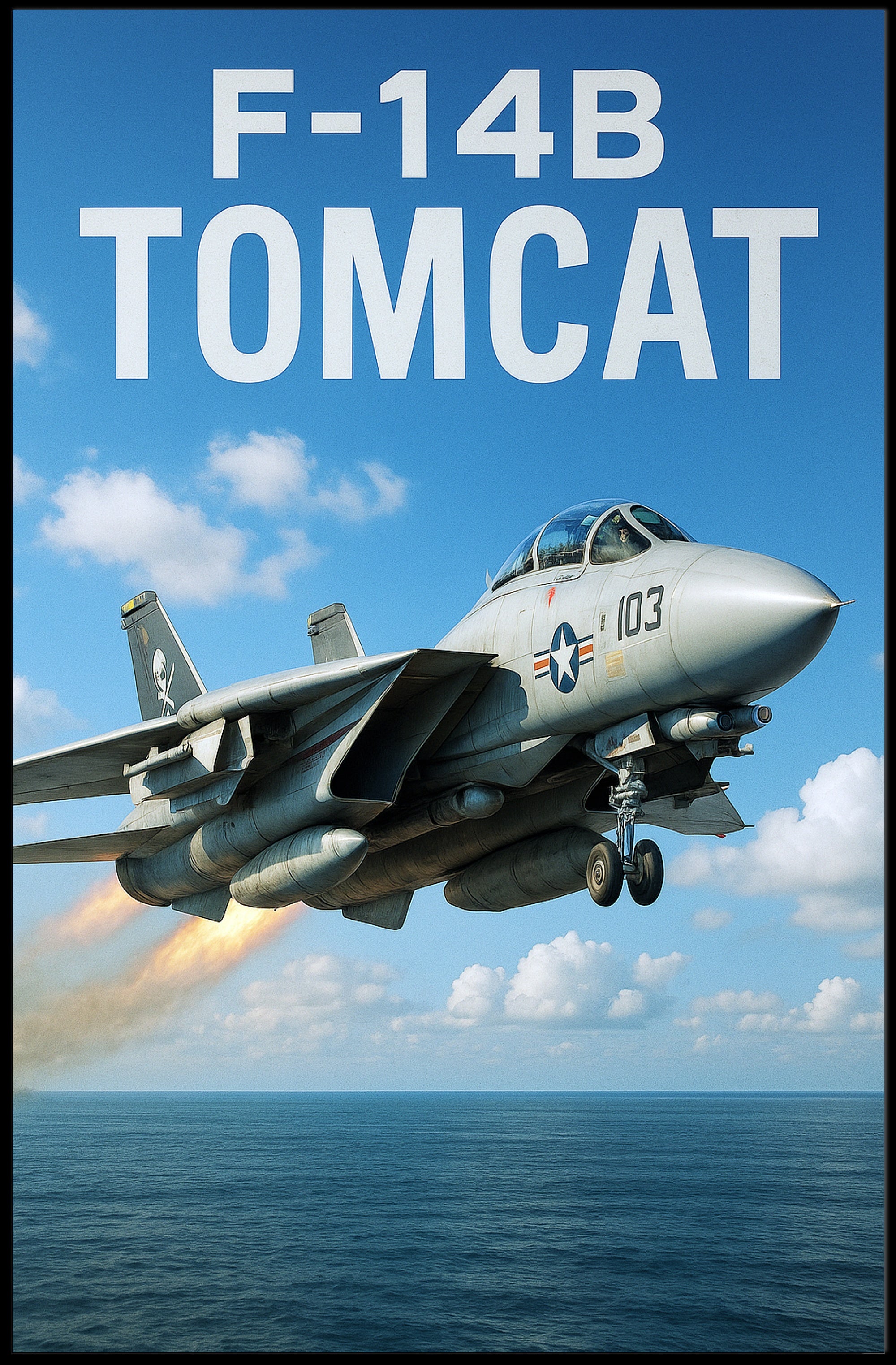 F-14B Tomcat Poster PosterGoat