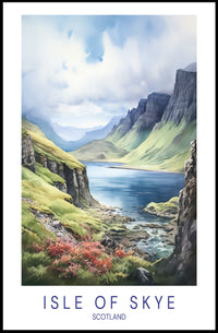 Isle of Skye Tranquility Travel Poster PosterGoat