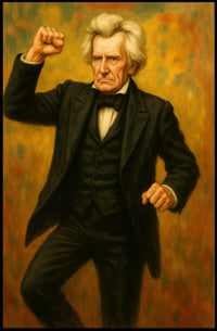 Andrew Jackson Fist Pump Presidential Poster