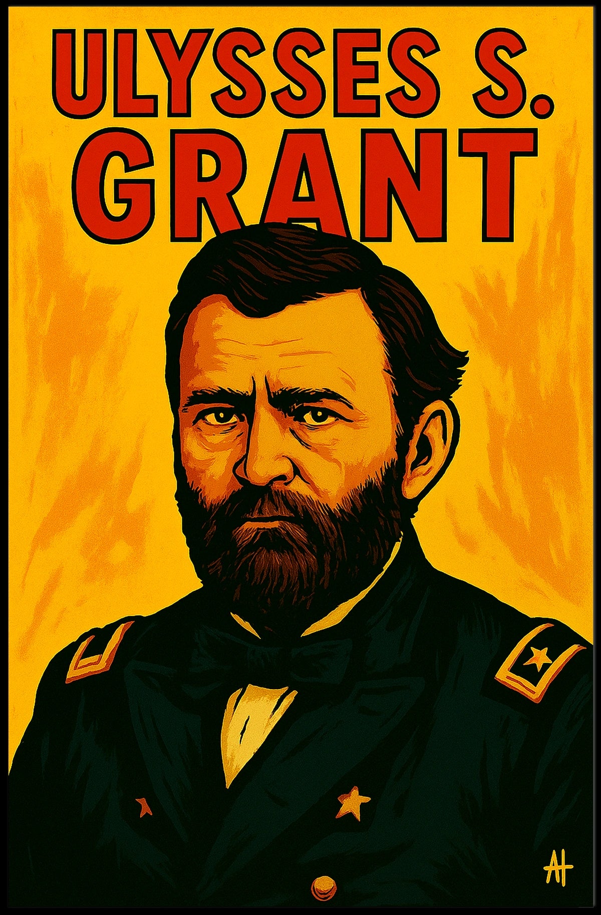 Grant Vintage Heritage Scenic Decor Poster