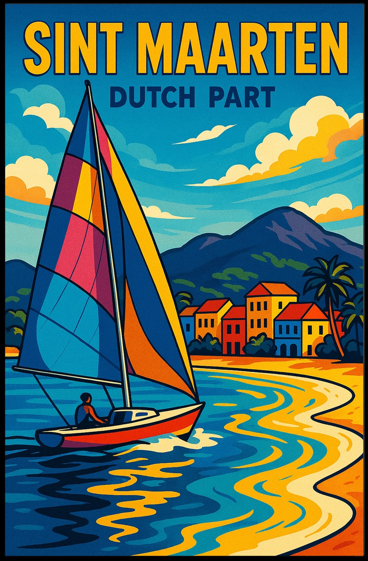 Sint Maarten Dutch Part Poster