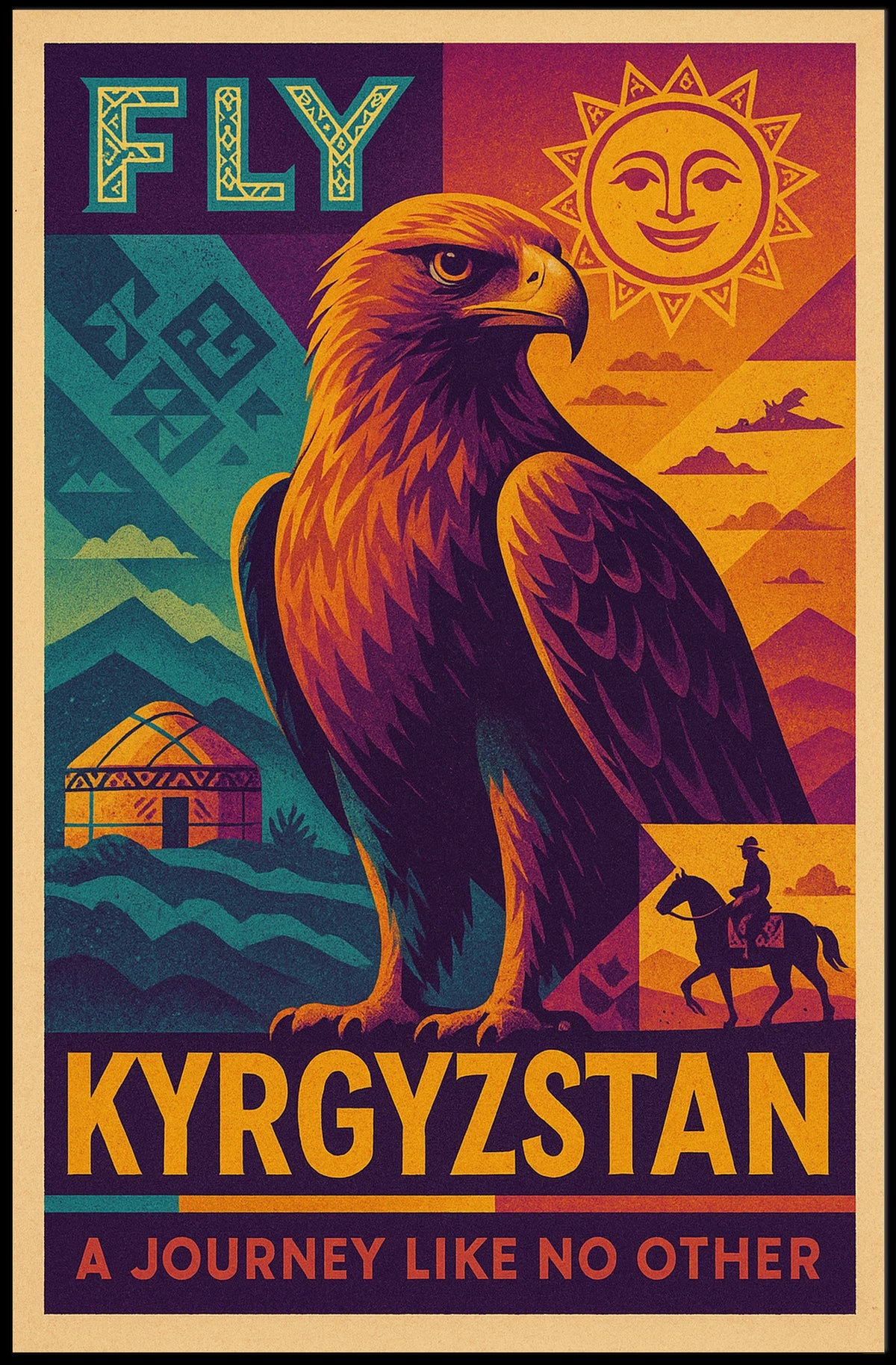Fly Kyrgyzstan A Journey Like No Other Poster