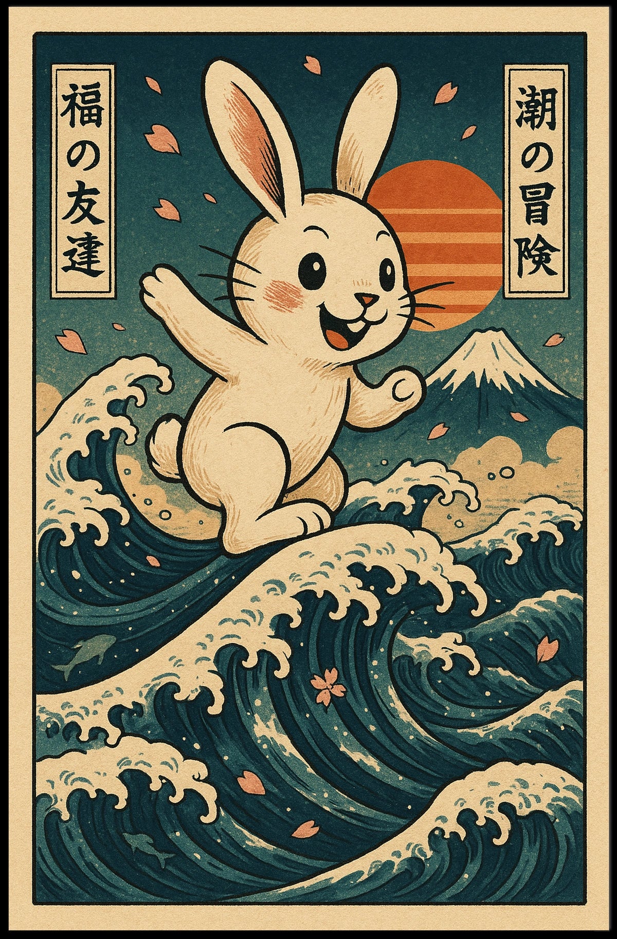 Adventure of the Lucky Rabbit Poster
