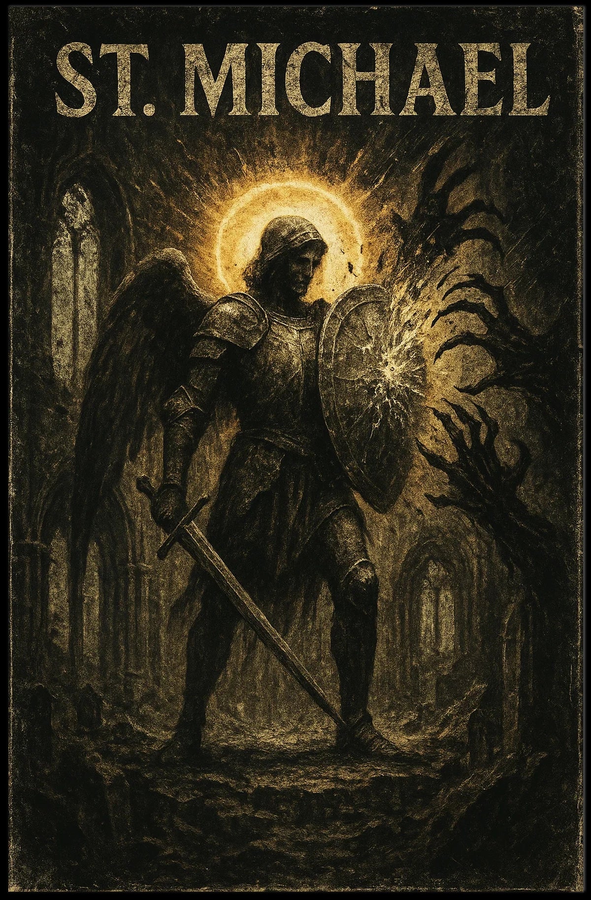 St. Michael The Archangel Poster