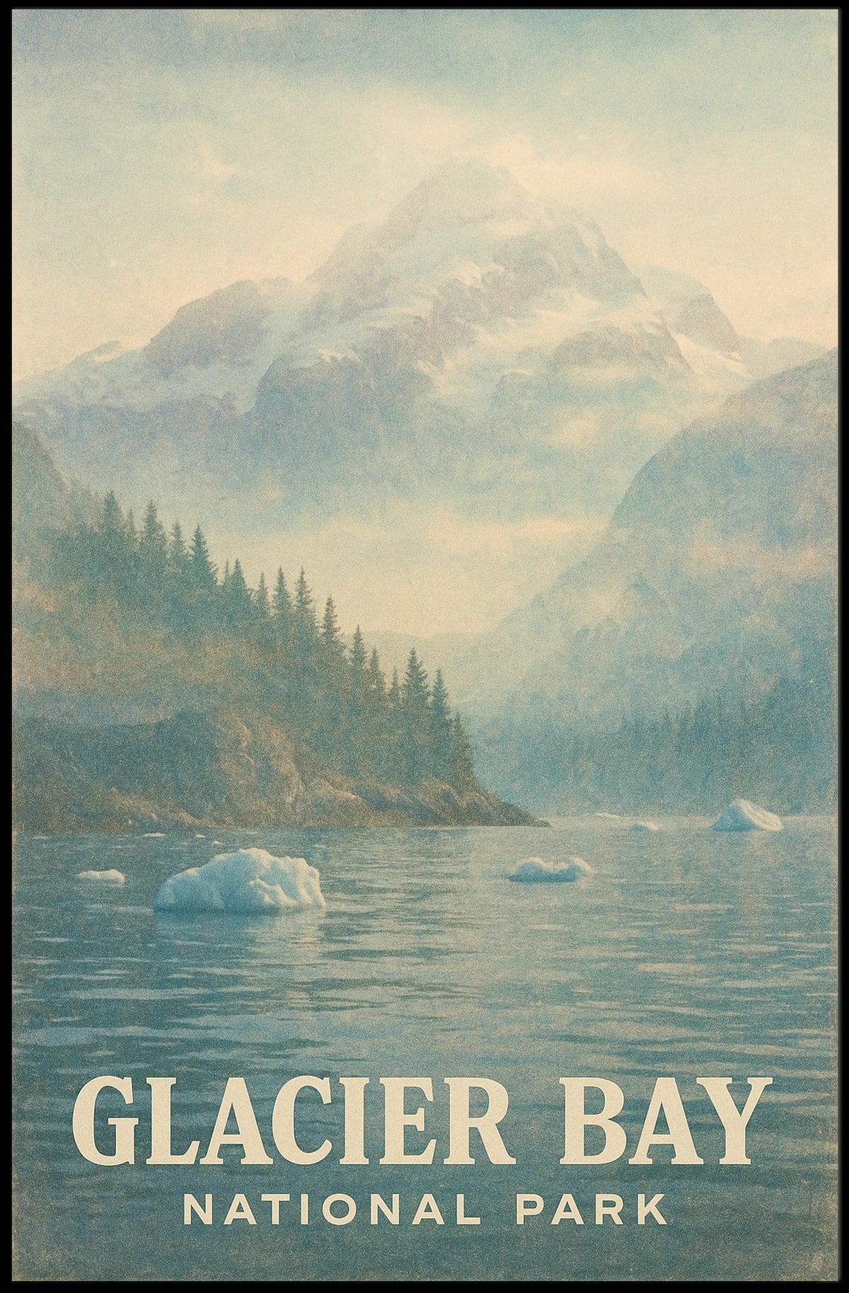 Glacier Bay National Park Poster