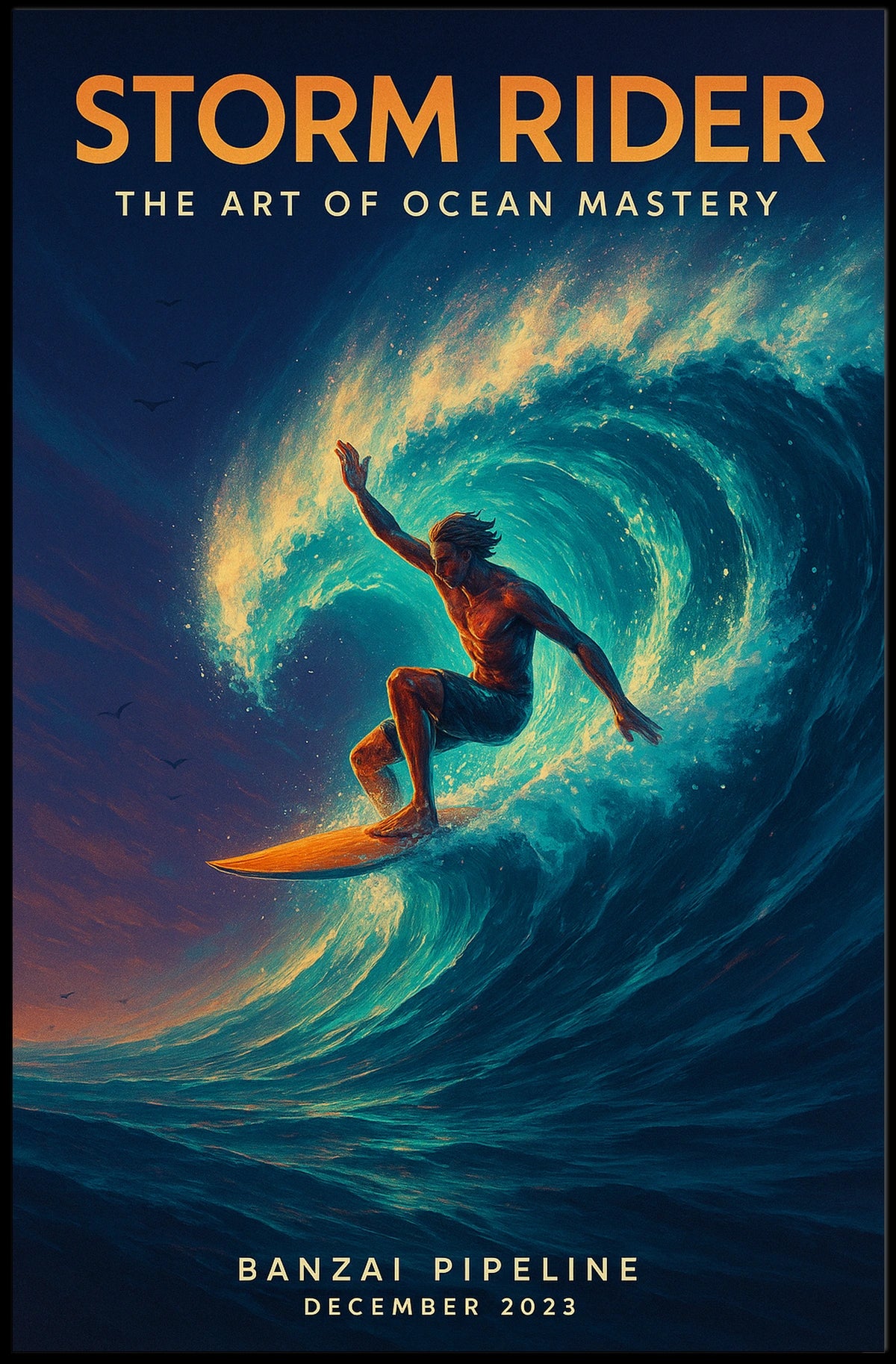 Storm Rider The Art of Ocean Mastery Poster