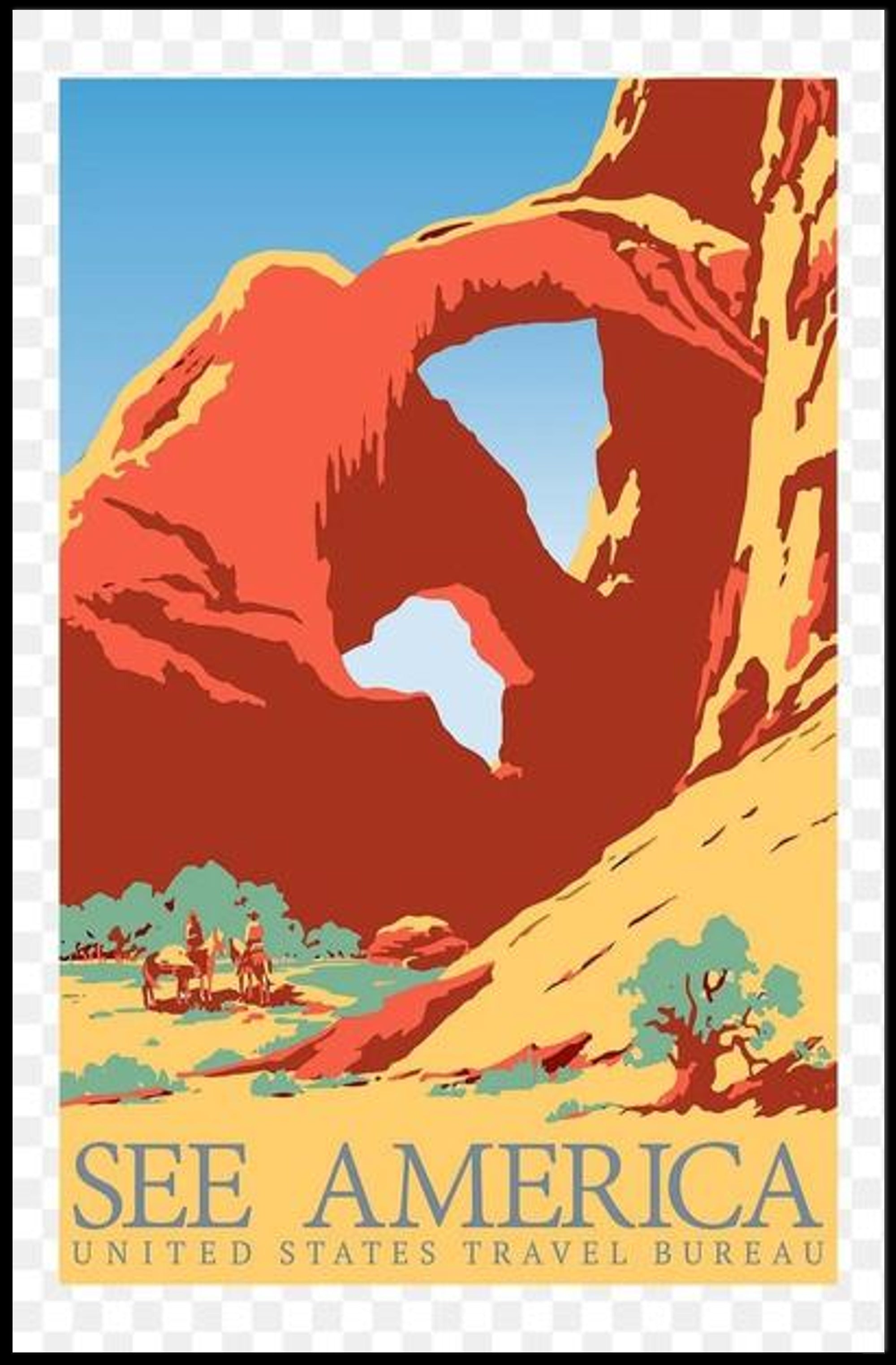 Explore America's Natural Wonders Poster PosterGoat
