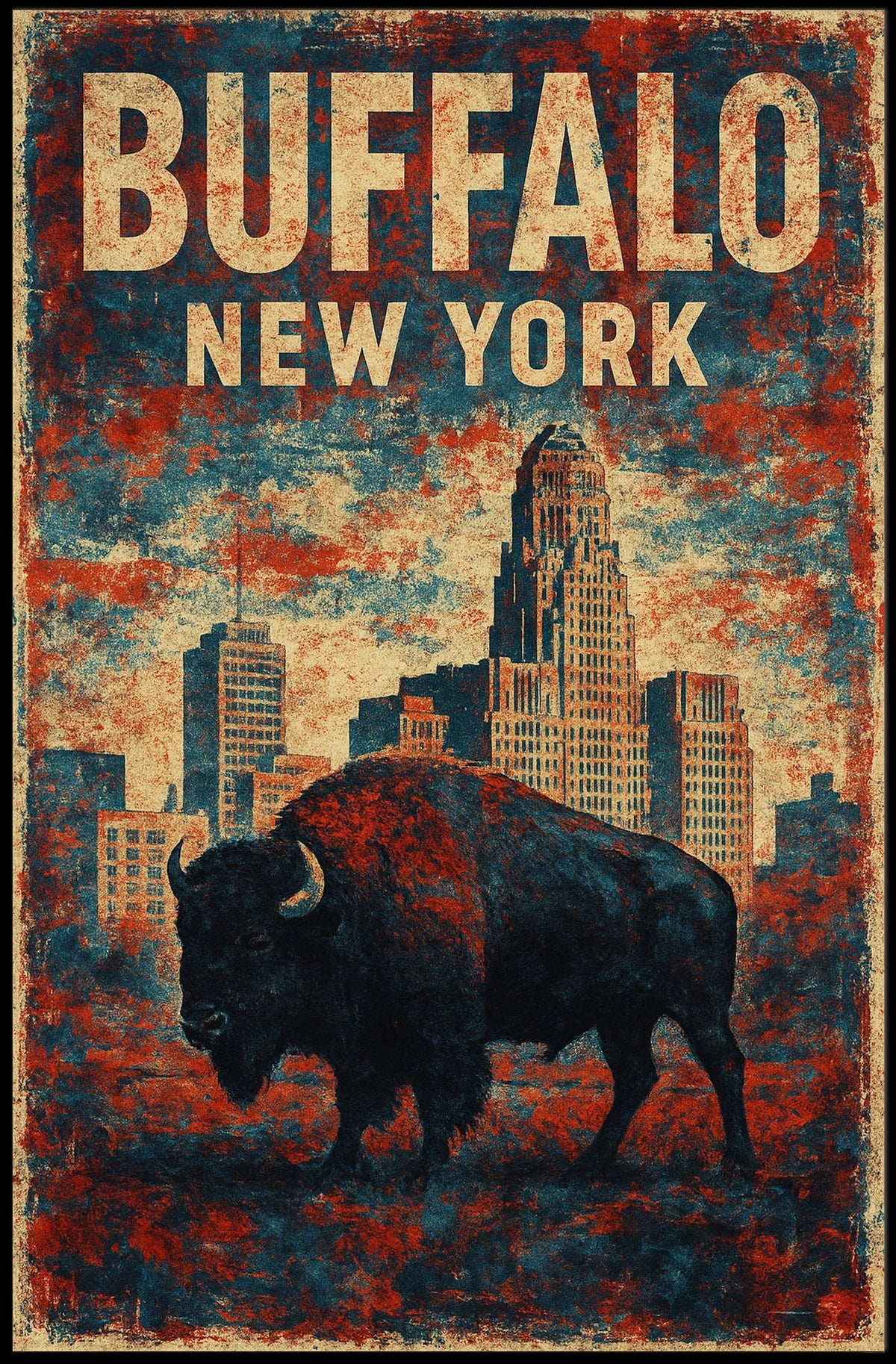 Buffalo, New York Poster