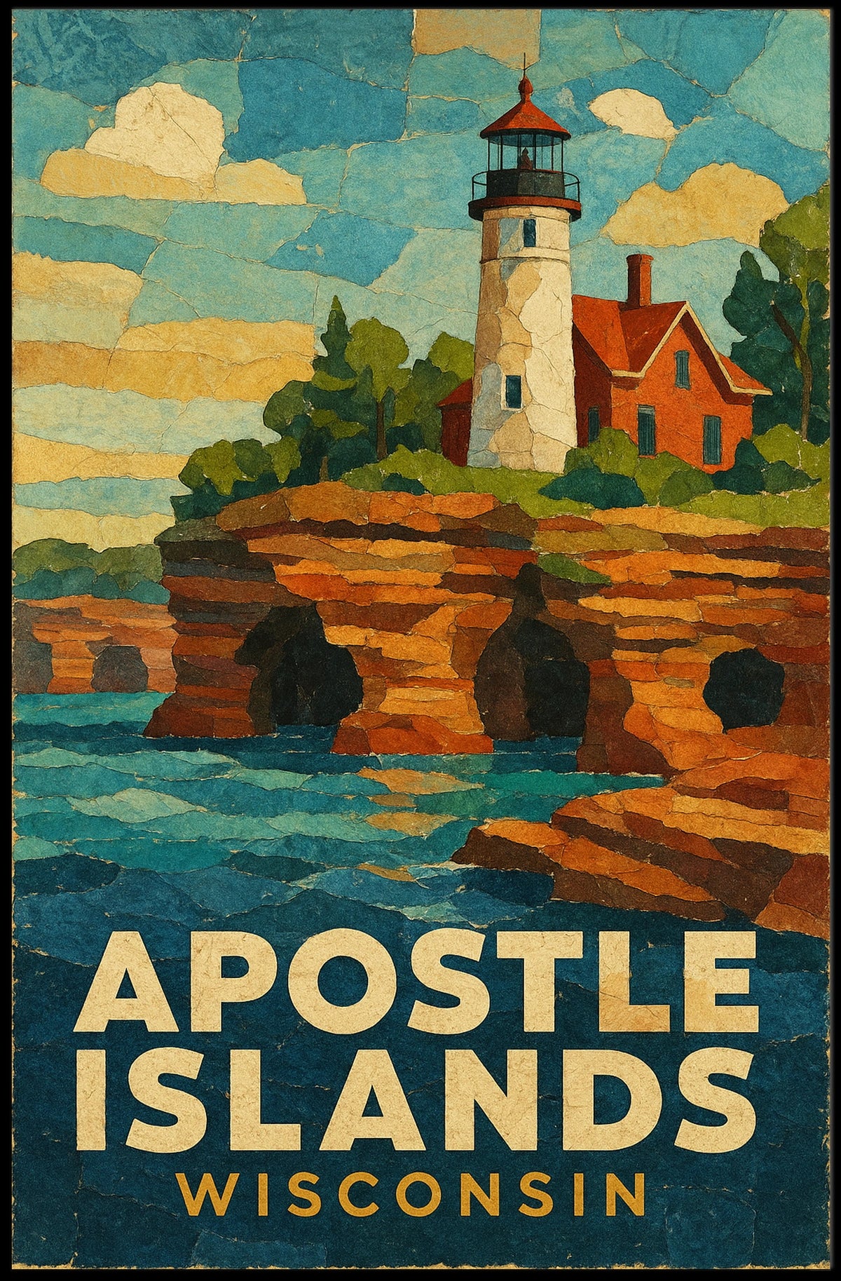 Apostle Islands Wisconsin Poster
