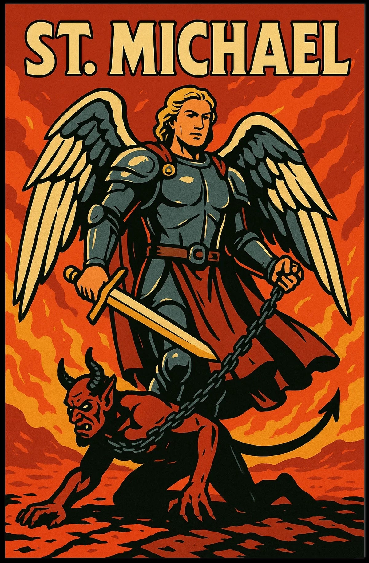 St. Michael The Archangel Poster