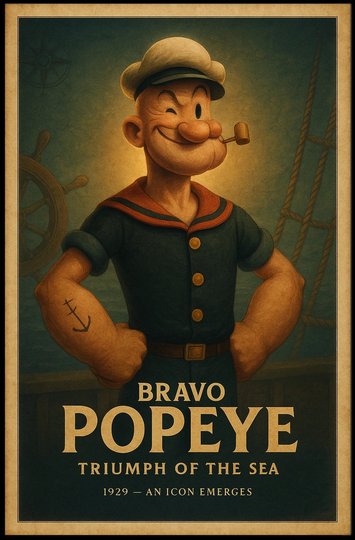 Popeye 1929 Art Poster POP-49